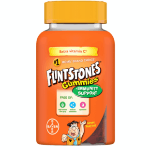 Flintstones Gummies Plus Immunity Support Multivitamin for Kids