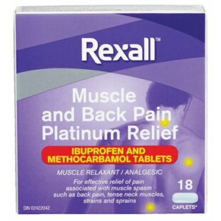 Rexall Muscle and Back Pain Platinum Relief