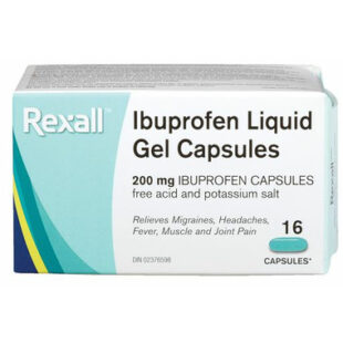 Rexall Ibuprofen Liquid Gel Capsules 200mg