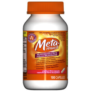 Metamucil Multihealth Fiber Capsules