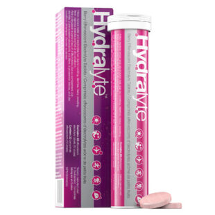 Hydralyte Berry Flavour Effervescent Electrolyte Tablets