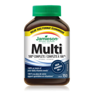 Jamieson Men's Adult Multivitamin 50+ Value Pack