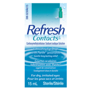Refresh Contacts Lubricating Eye Drops