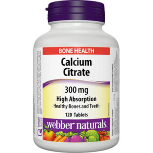Webber Naturals Calcium Citrate Tablets