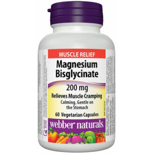 Webber Naturals Magnesium Bisglycinate 200mg