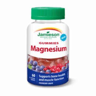 Jamieson Magnesium Gummies - Cranberry Grape