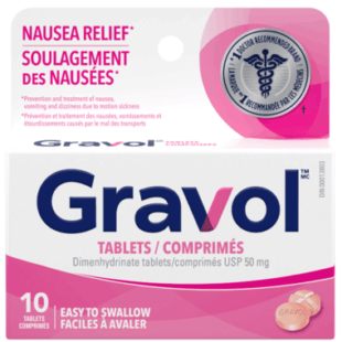 Gravol Easy to Swallow Tablets
