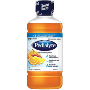Pedialyte Electrolyte Oral Rehydration Solution Fruit