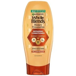 Garnier Whole Blend Honey Treasures Conditioner 650mL