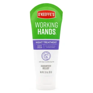 Okeeffes Working Hands Cream Night Hands Tube 3Oz