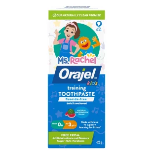 Toothpaste Orajel Training Flour-Free Cocomel42.5G