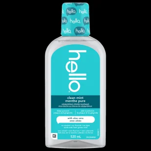 Hello Mouthwash Clean Mint 520mL