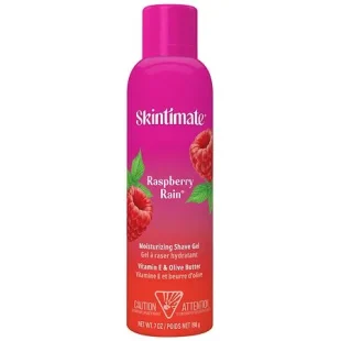 Skintimate Shaver Gel Rain Raspberry 198G