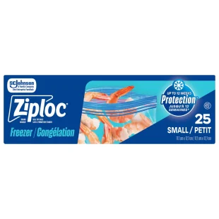 Ziploc Freezer Bag Sm 25