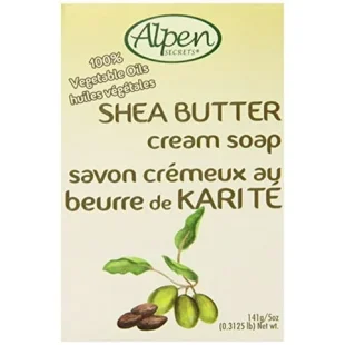 Alpen Secrets Soap Moisturizing Shea Butter 141G